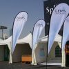 Tear Drop Flags in Dubai