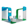 Exhibition stand design set